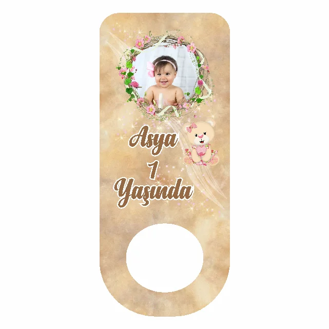 Ayıcık Temalı Dikdörtgen Açacak Magneti